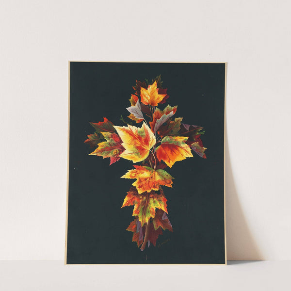Autumn Leaves by Olive E Whitney