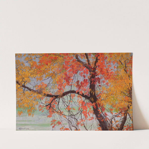 Autumn leaves by Edward Okuń