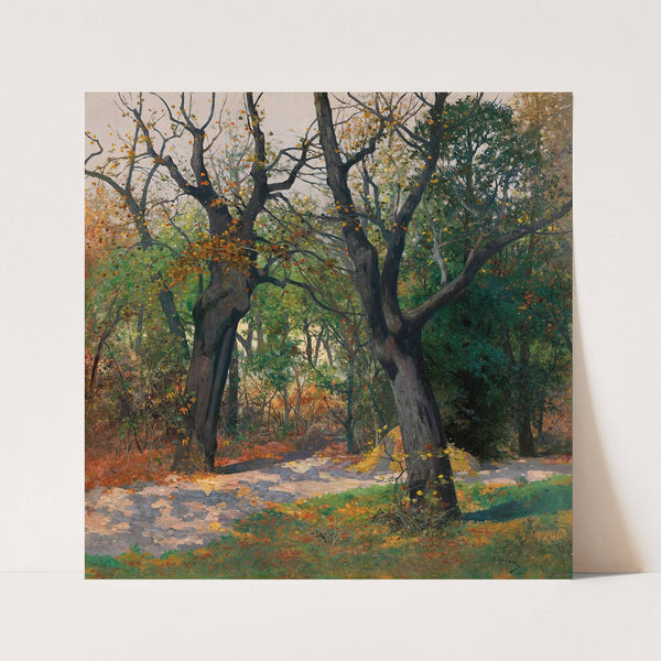 Autumn Morning by Adolf Kaufmann