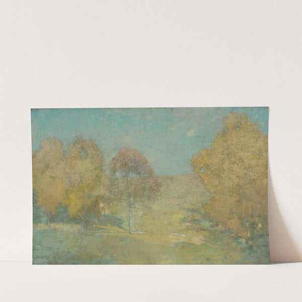 Autumn Morning-Fading Moon by Emil Carlsen