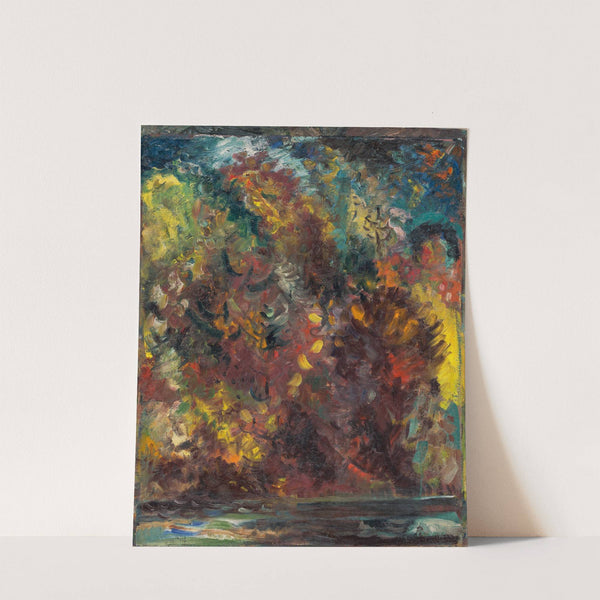 Autumn on a River Bank by Arnold Peter Weisz-Kubínčan