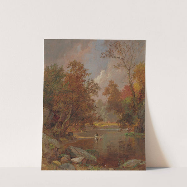 Autumn On The River (1877) by Jasper Francis Cropsey