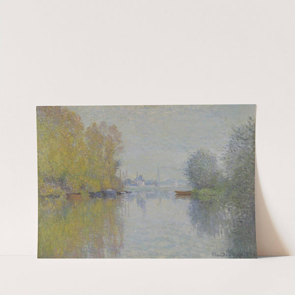 Autumn on the Seine, Argenteuil (1873) by Claude Monet