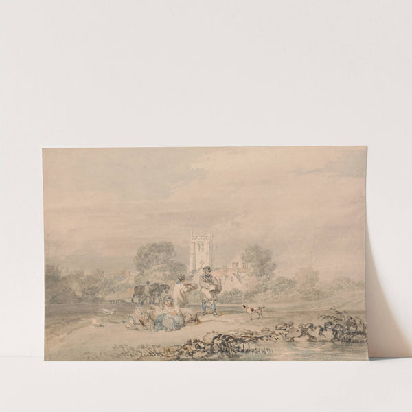 Autumn Sowing of the Grain (ca. 1794) by Joseph Mallord William Turner