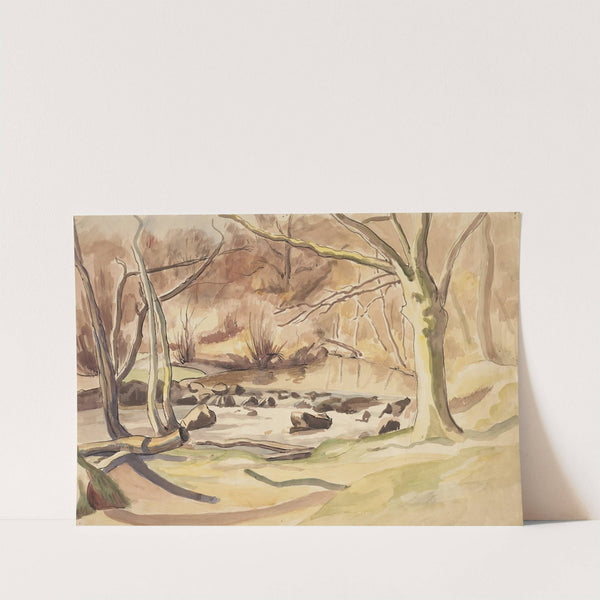 Autumn stream by Frederick Porter