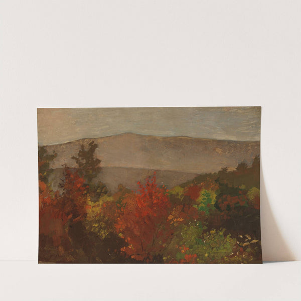 Autumn Treetops by Winslow Homer