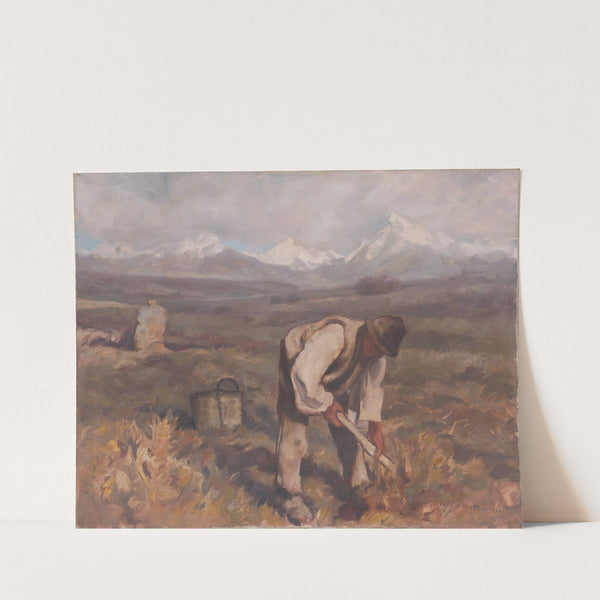 Autumn Work (Potato Digging) by Zolo Palugyay