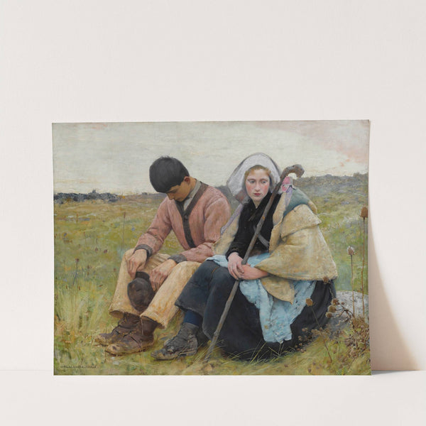 Auvers-sur-oise by Charles Sprague Pearce