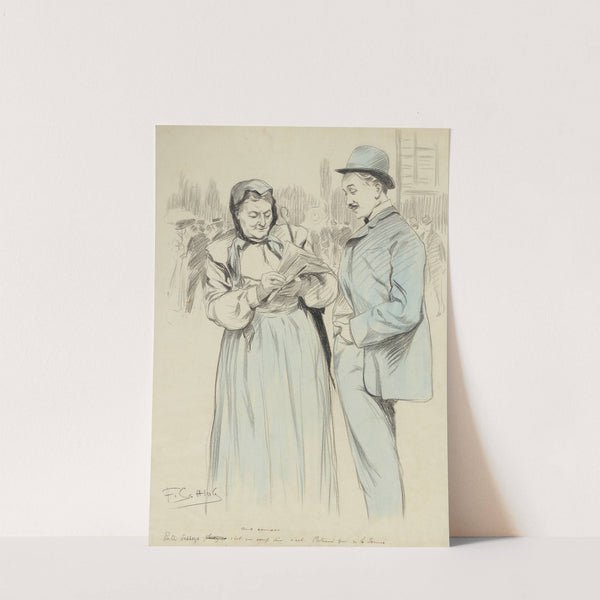 Aux courses (1909) by Fernand Louis Gottlob