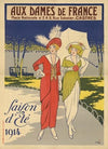 Aux Dames de France, place nationale et 2, 4, 6 rue Sabatier – Castres saison d’été 1914 (1914)