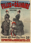 Aux filles du calvaire. Costume 49 f, enfant 6 f 90, visite 39 f. Exposition des nouveautés d’été (1884)