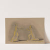 Aux petites Carmélites ; deux personnages avec un enfant