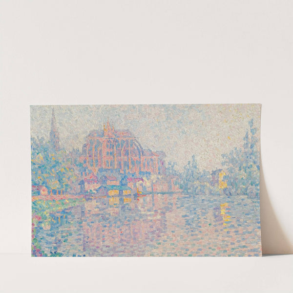 Auxerre, La Rivière by Paul Signac