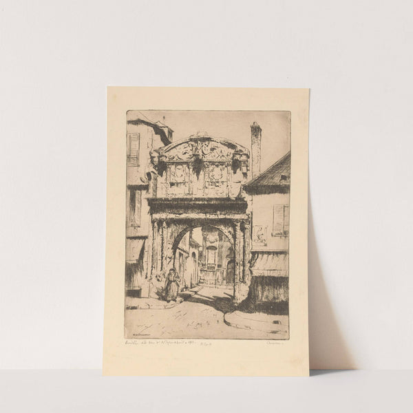 Auxerre (1933) by Willem Adrianus Grondhout