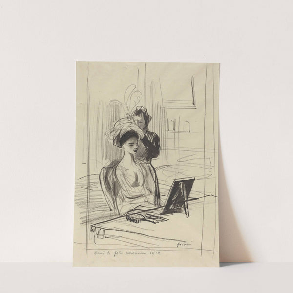 Avant la fete persane (1912) by Jean-Louis Forain