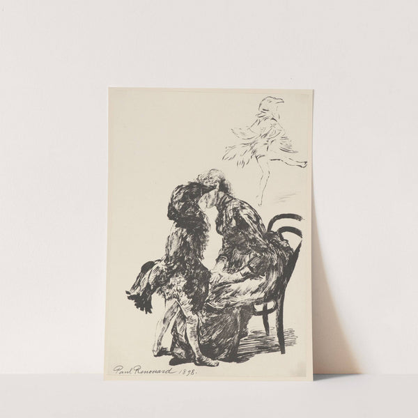 Avant le Ballet (1898) by Charles Paul Renouard