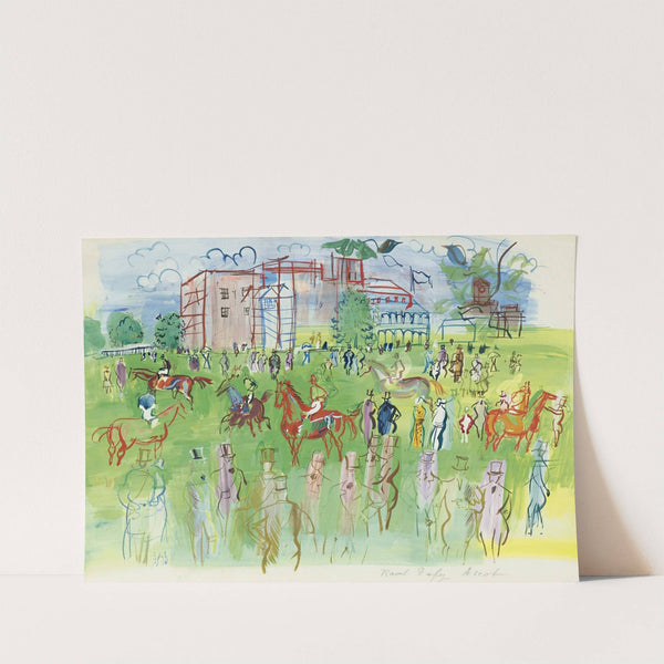 Avant le départ, Ascot by Raoul Dufy