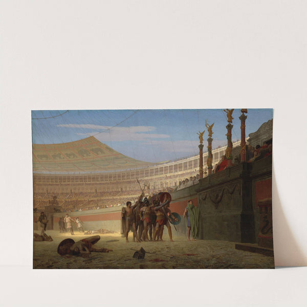 Ave Caesar! Morituri te salutant (Hail Caesar! We Who Are about to Die Salute You) (1859) by Jean-Léon Gérôme