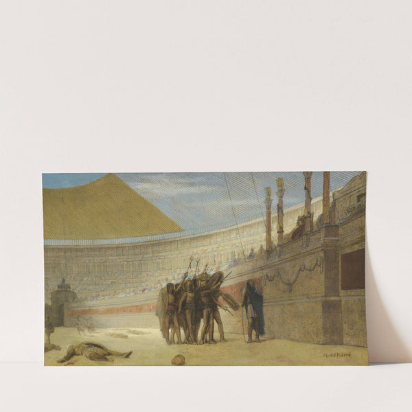 Ave Caesar, morituri te salutant by Jean-Léon Gérôme