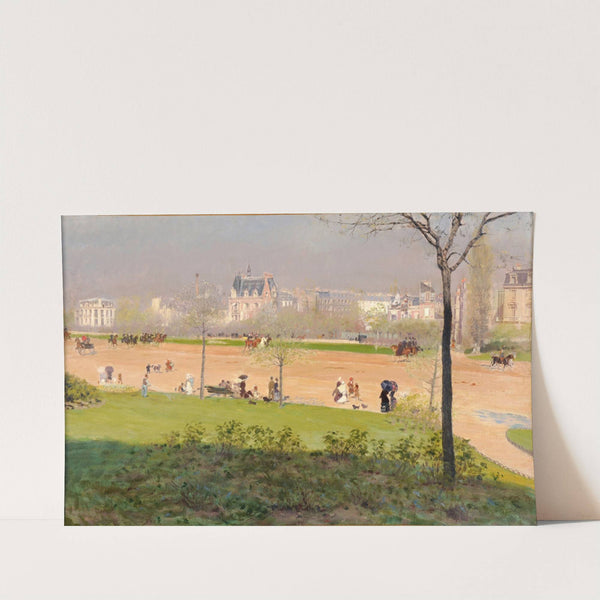 Avenue du Bois de Boulogne (1882) by Giuseppe De Nittis