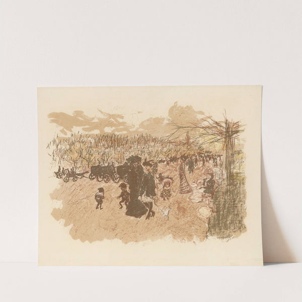 Avenue du Bois (1899) by Pierre Bonnard