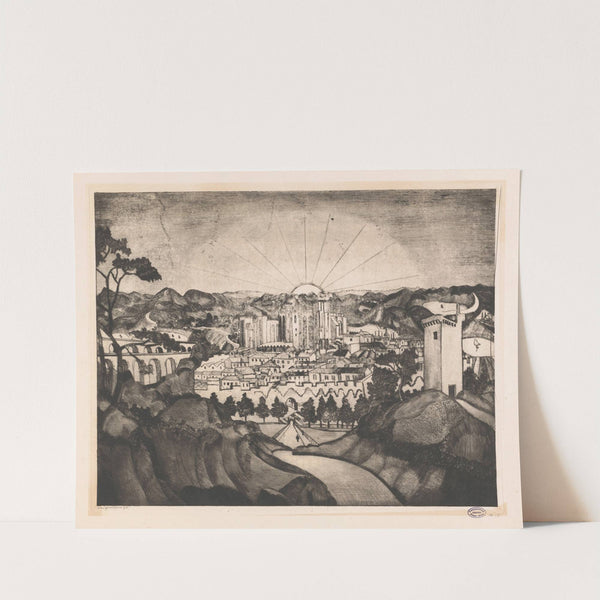 Avignon (1918) by Lodewijk Schelfhout