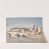 Avignon; Bridge over a River by Hercules Brabazon Brabazon