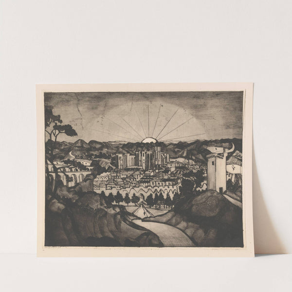 Avignon (1918) by Lodewijk Schelfhout