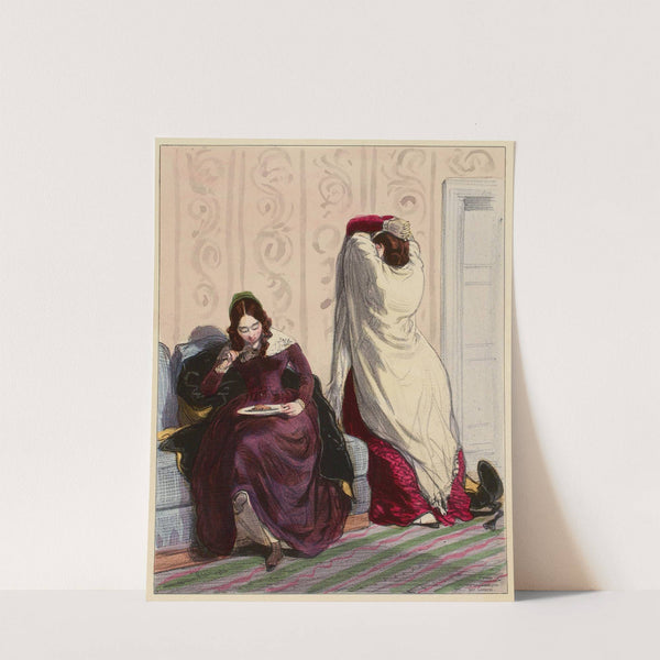 Avoir perdu ses plus belles années, tout ce qu’on avait d’illusion, de simplicité de coeur, beauté. jeunesse by Paul Gavarni