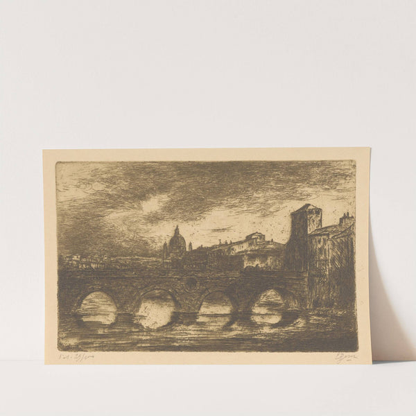 Avond te Verona (1873-1931) by Etienne Bosch