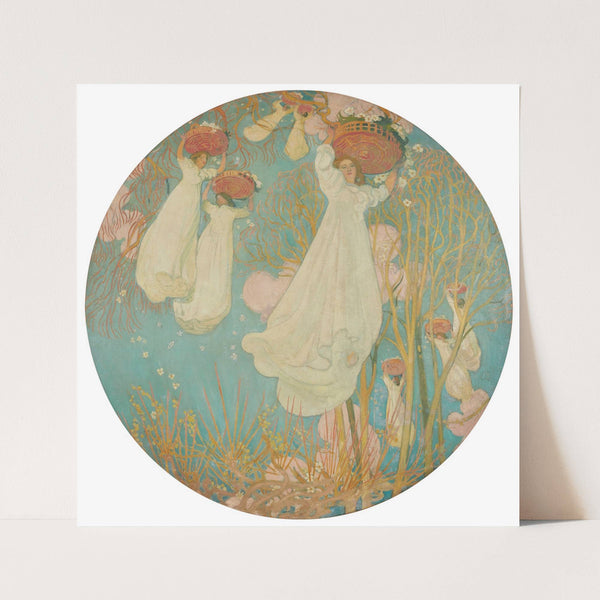 Avril (plafond pour Ernest Chausson) (1894) by Maurice Denis