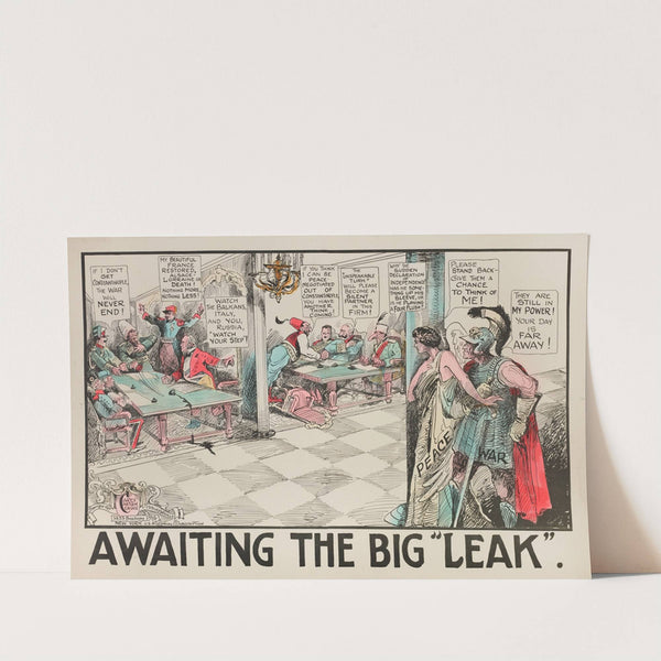 Bucking a Tough Game (1915) by Carey Cartoon Service