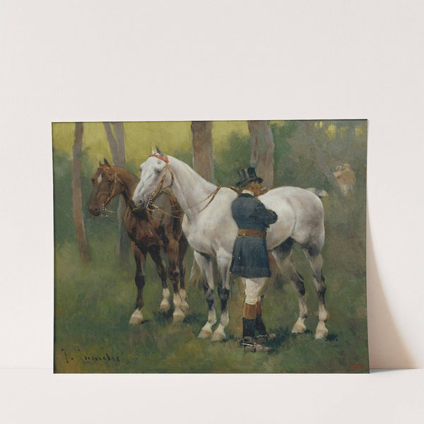 Awaiting the Return by José Cusachs