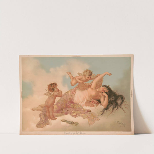 Awakening of love (1894) by Joseph Hoover