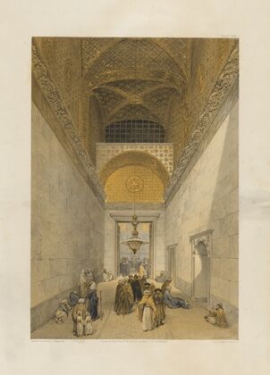 Aya Sofia, Constantinople; as recently restored by order of H. M. the sultan Abdul-Medjid Pl.01