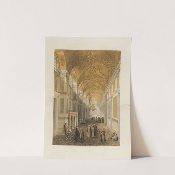 Aya Sofia, Constantinople; as recently restored by order of H. M. the sultan Abdul-Medjid Pl.02 by Gaspare Fossati