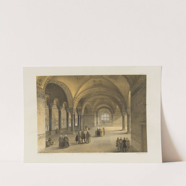 Aya Sofia, Constantinople; as recently restored by order of H. M. the sultan Abdul-Medjid Pl.13 by Gaspare Fossati