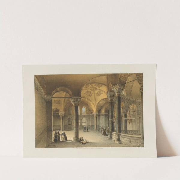 Aya Sofia, Constantinople; as recently restored by order of H. M. the sultan Abdul-Medjid Pl.14 by Gaspare Fossati