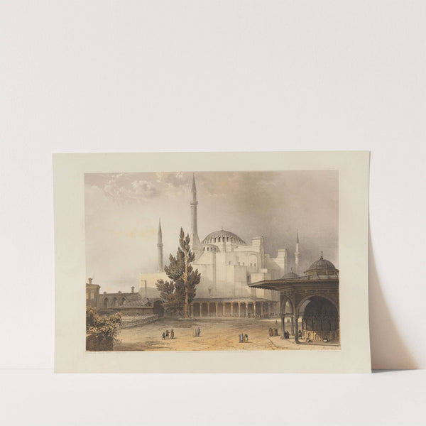 Aya Sofia, Constantinople; as recently restored by order of H. M. the sultan Abdul-Medjid Pl.15 by Gaspare Fossati