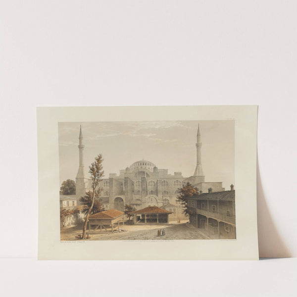 Aya Sofia, Constantinople; as recently restored by order of H. M. the sultan Abdul-Medjid Pl.16 by Gaspare Fossati