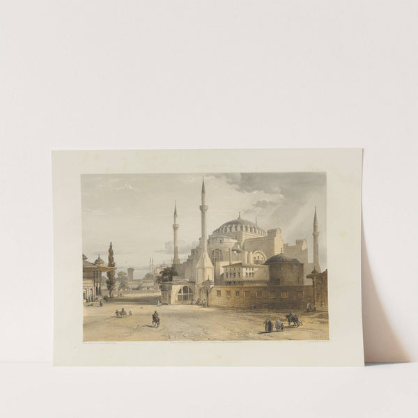 Aya Sofia, Constantinople; as recently restored by order of H. M. the sultan Abdul-Medjid Pl.17 by Gaspare Fossati