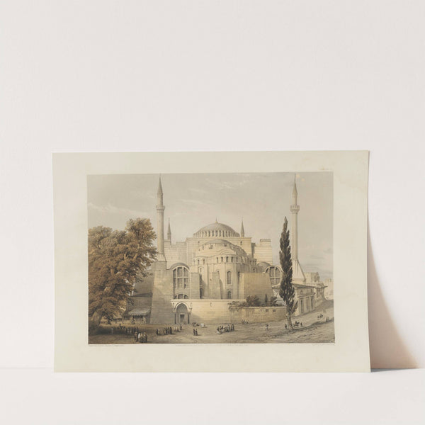 Aya Sofia, Constantinople; as recently restored by order of H. M. the sultan Abdul-Medjid Pl.18 by Gaspare Fossati