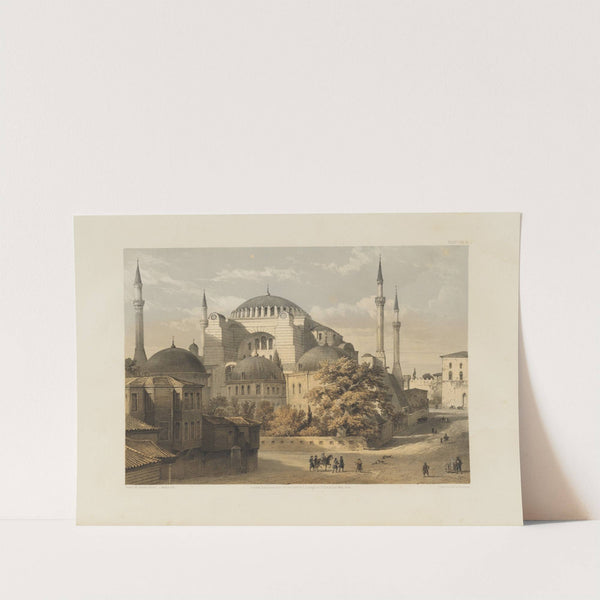 Aya Sofia, Constantinople; as recently restored by order of H. M. the sultan Abdul-Medjid Pl.19 by Gaspare Fossati