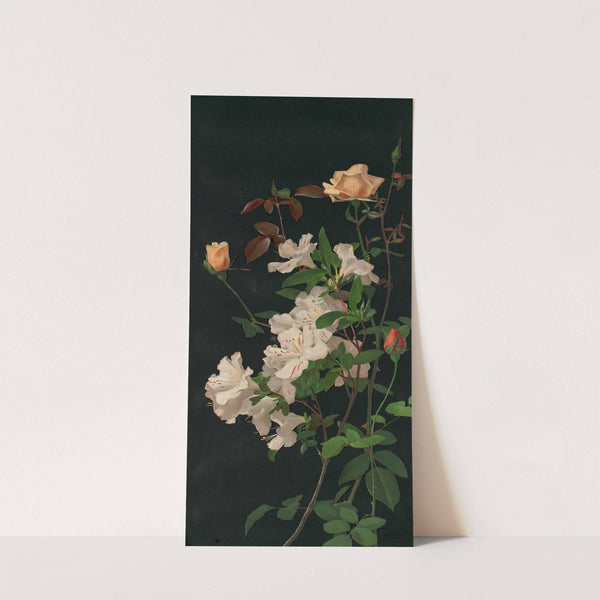 Azaleas and Roses by George Cochran Lambdin