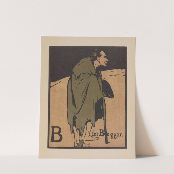 B for Beggar (1899) by William Nicholson