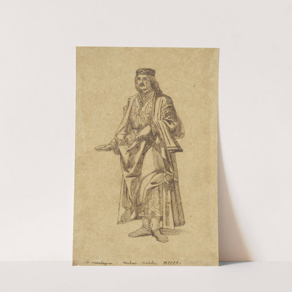 B. Montegna, Milan, noble, MCCCC by Stewart Watson