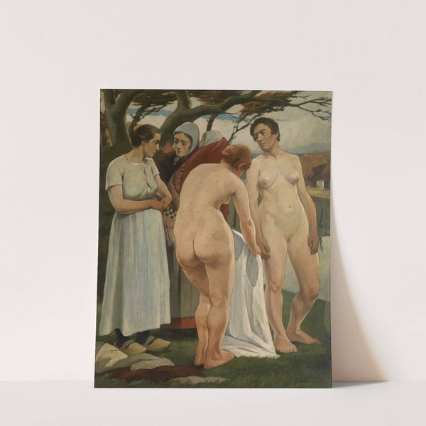 Baadsters by Eugène Laermans