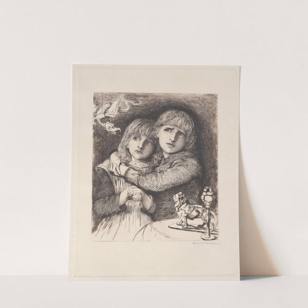 Babes in the Wood (1880) by Sir Hubert von Herkomer