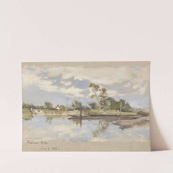 Bablock Hythe, Near Oxford by Alfred Parsons