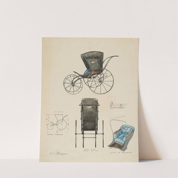Baby Carriage by Kurt Melzer